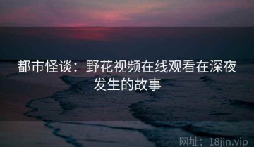 都市怪谈：野花视频在线观看在深夜发生的故事